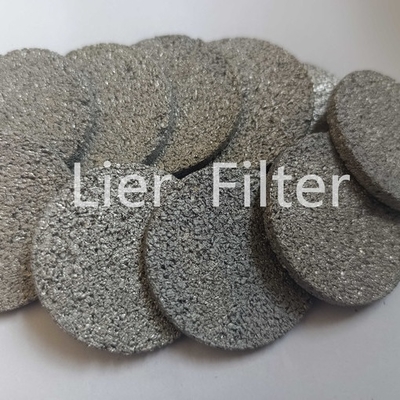 Dia 30-80mm Round Sintered Metal Powder Filter For Chemical Industry