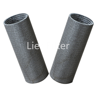 Large Flow 0.2um-120um Pore Sintered Metal Filter Elements Corrosion Resistant
