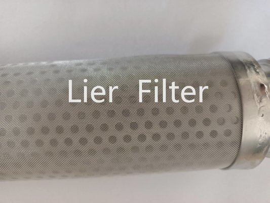 Fluidized Bed Cylinder Sintered Metal Filter Element For Pharmaceutical Industry